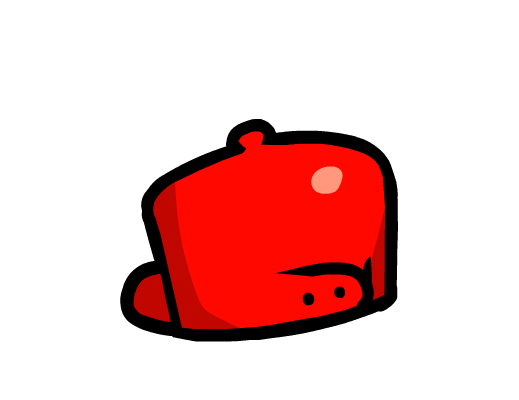 ShooterPals Launch Collection Item #40: Red Backwards Hat (Character Skin)