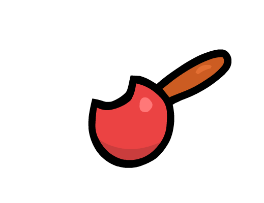 ShooterPals Launch Collection Item #39: Apple Axe Hat (Character Skin)