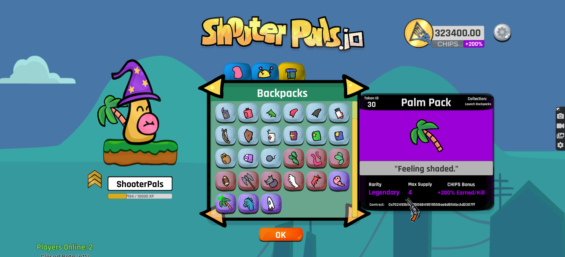 ShooterPals NFT Character Customization